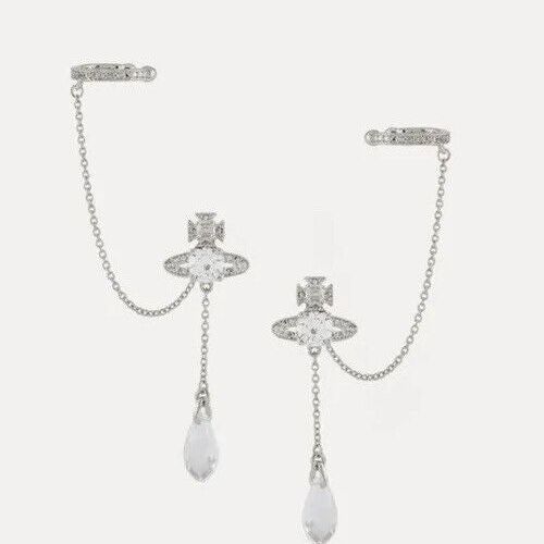 HENRIETTE EARRINGS Vivienne Westwood Brand New RRP £155 Silver